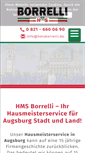 Mobile Screenshot of hmsborrelli.de